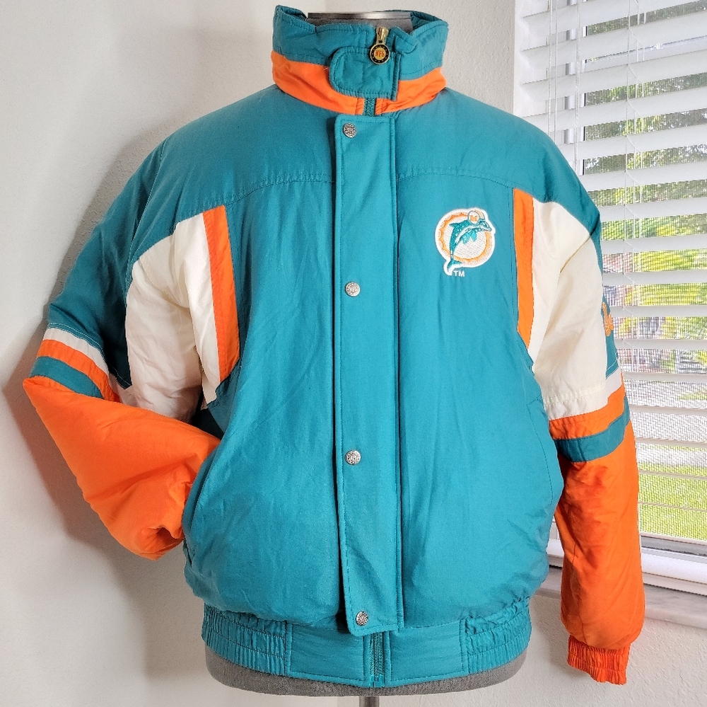 VINTAGE NFL GameDay Miami Dolphins 70s/80s Men's Sports Jacket M.